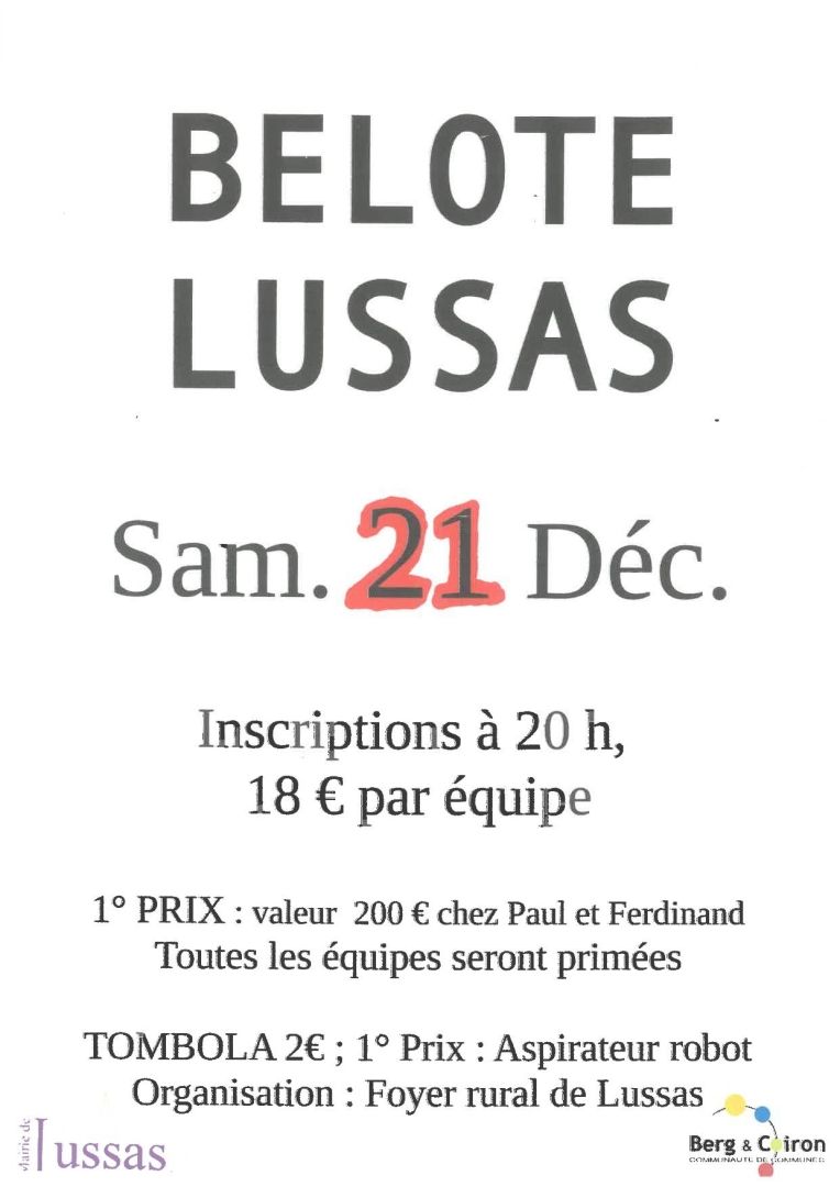 Belote Lussas