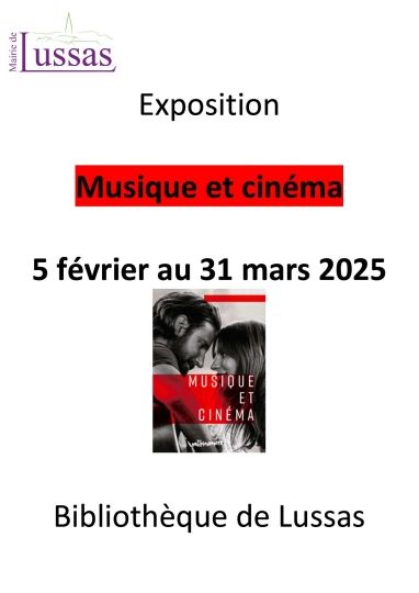 EXPO BIBLIOTHEQUE musique et cinéma 