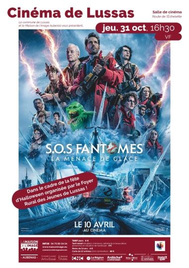 CINÉMA DE LUSSAS: S.O.S FANTOME: LA MENACE DE GLACE